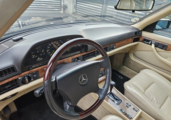 Mercedes-Benz Klasa S cena 75000 przebieg: 172800, rok produkcji 1989 z Rymanów małe 704